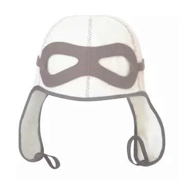 Шапка для сауны ГЛАВБАНЯ Пилот, войлок