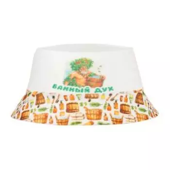 Шапка-панама банная Банный дух, синтетический войлок