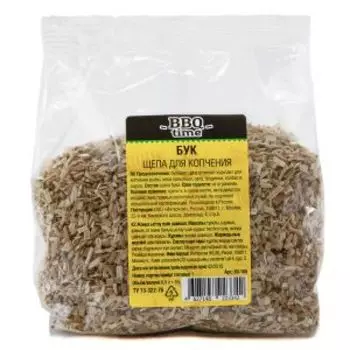 Щепа BBQ time бук, 0.5 л