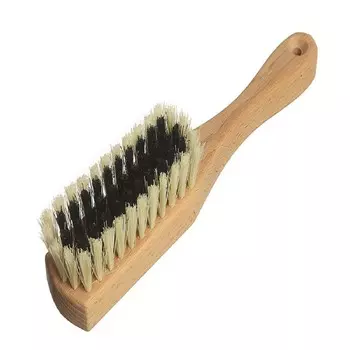Щетка для одежды деревянная, искусственная щетина