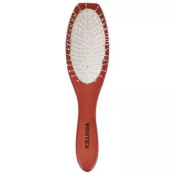 Щетка для волос массажная Vortex, 22,5 х 6 х 3,5 см, овал, с металлическими зубчиками