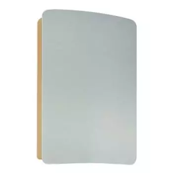 Шкаф зеркальный Loza, светлый лён