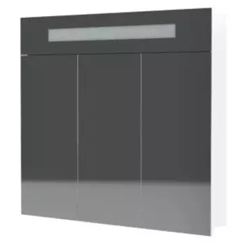 Шкаф зеркальный Senator White