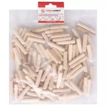 Шкант мебельный Tech-Krep, 10х50 мм, 100 шт