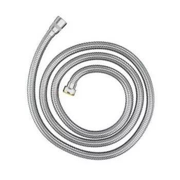 шланг для душа усиленный 1.5 м с защитой от перекручивания хром TOKITO