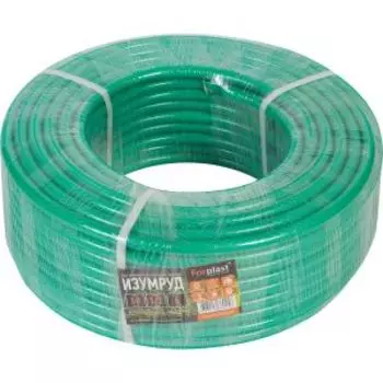 Шланг Изумруд, трехслойный, армированный, ПВХ, 1/2, 50 м