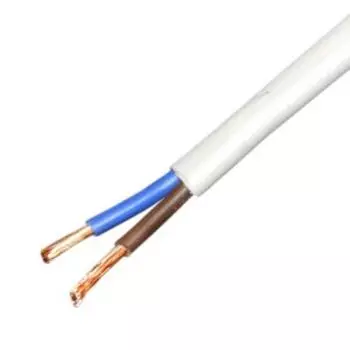 Шнур СИМВОЛ СВЕТА ШВВП-ВП, 2х0,75, с проходным выключателем, прозрачный