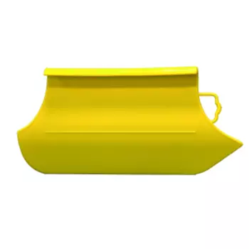 Шпатель для разглаживания обоев, 28 см, пластик