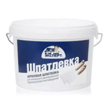 Шпатлевка акриловая финишная ЭКСПЕРТ, 5 кг