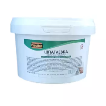 Шпатлевка для наружных и внутренних работ Практика, 0.7 кг
