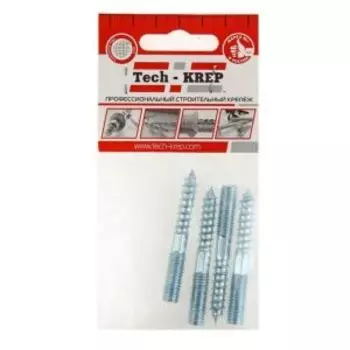 Шпилька сантехническая TECH-KREP, М 8х60 мм, 4 шт