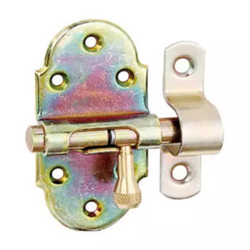 Шпингалет GAH оцинкованный, 40х75 мм