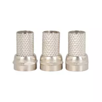 Штекер F Тв, 3 шт