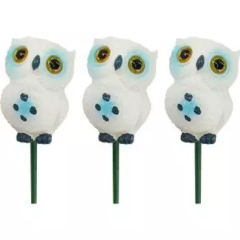 Штекер горшочный Совушка, 3 шт, 7х2 см