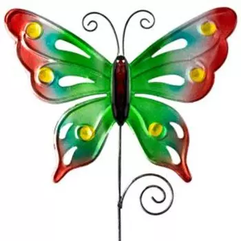Штекер садовый Бабочка, 18,3х0,6х61 см, металл