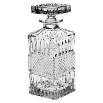 Штоф четырёхгранный Brittany, 700 мл, хрусталь