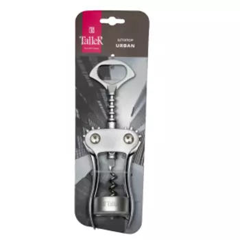 Штопор TalleR Urban, 18.5 см, цинковый сплав/металл