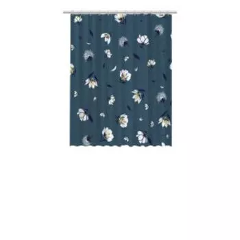 Штора для ванной Crocus, 180х200 см, синий