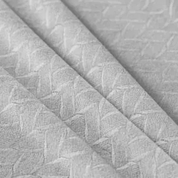 портьера на ленте DAILY BY T Хана размер: 160х260, цвет: серый, состав: 100% п/э