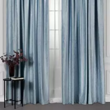 Штора на ленте Daily by T Венуа, 200х270 см, полиэстер, голубой