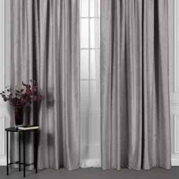 Штора на ленте Daily by T Венуа, 200х270 см, полиэстер, серый