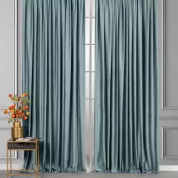 Штора на ленте Daily by T Вилен, 200х270 см, полиэстер, мятный