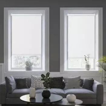 Штора рулонная Блэкаут, 60х170 см, белый