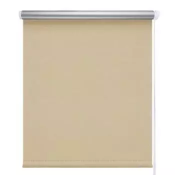 штора рулонная Блэкаут сильвер, 66х175см, бежевый