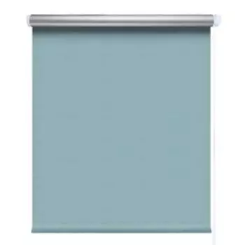штора рулонная Блэкаут сильвер, 66х175см, бирюза
