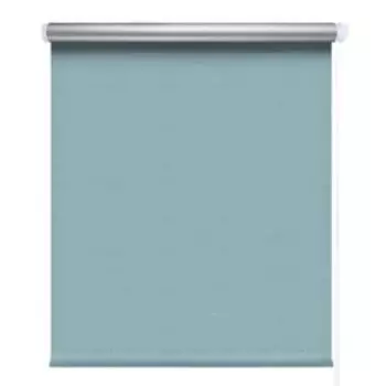 штора рулонная Блэкаут сильвер, 80,5х175см, бирюза