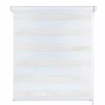 штора рулонная День-Ночь, 80х160см, снежно-белый