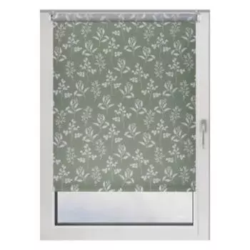 Штора рулонная Prakto Print Луговые травы, 70х160 см, зеленый
