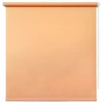 Штора рулонная Шантунг, 40х175 см, персик