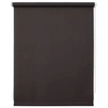 Штора рулонная Шантунг, 80х175 см, шоколад