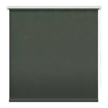 Штора рулонная светонепроницаемая Сильвер, 80х175 см, графит