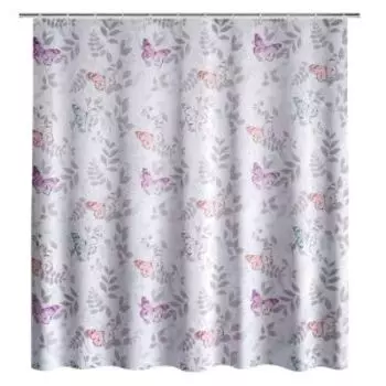Шторка для ванной Баттерфляй, 180х180 см