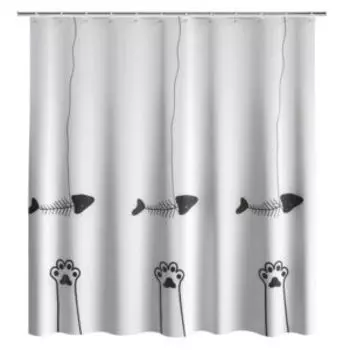 Шторка для ванной комнаты Happy Cats