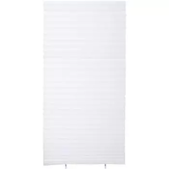 шторы-плиссе самоклеящиеся РЫЖИЙ КОТ Skandi, размер 60х180см, блэкаут, цвет белый