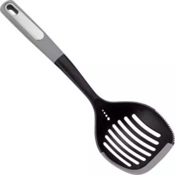 Шумовка Mallony Chef, 34 см, нейлон с силиконовым краем