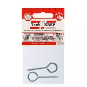 Шуруп-кольцо TECH-KREP, 5х40 мм, 2 шт