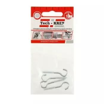 Шуруп-полукольцо TECH-KREP, 3,5х40 мм, 4 шт