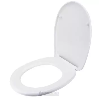 Сиденье для унитаза, 40.7х35 см, термопласт