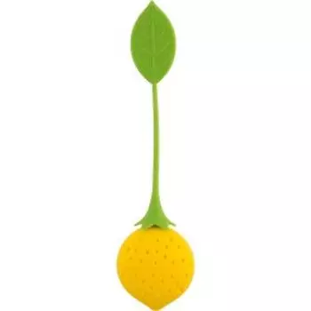 Ситечко для заваривания чая Лимон TI-Lemon, 15х3.5 см, силикон