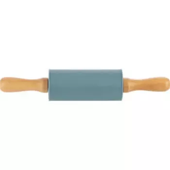 Скалка Mentolo, 23 см, силикон/дерево