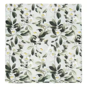 скатерть Доляна Apple flowers, размер: 146х110см, рогожка 164 г/м2, хлопок 100%