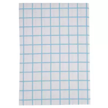 скатерть Геометрия клетка СТМ, размер: 145х180см, 100% хлопок, рогожка