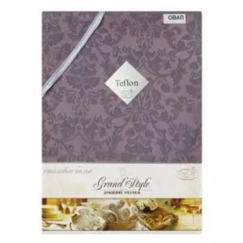 Скатерть Grand Style, овал, 180х150 см, тефлон