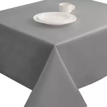 скатерть GRAND STYLE, размер: 220х140см, цвет серый, 100% п/э, тефлон