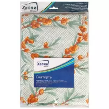 Скатерть Облепиха, 150х180 см, рогожка, хлопок