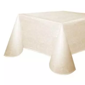 Скатерть с бейкой Узор шампань, 135х110 см, ПВХ